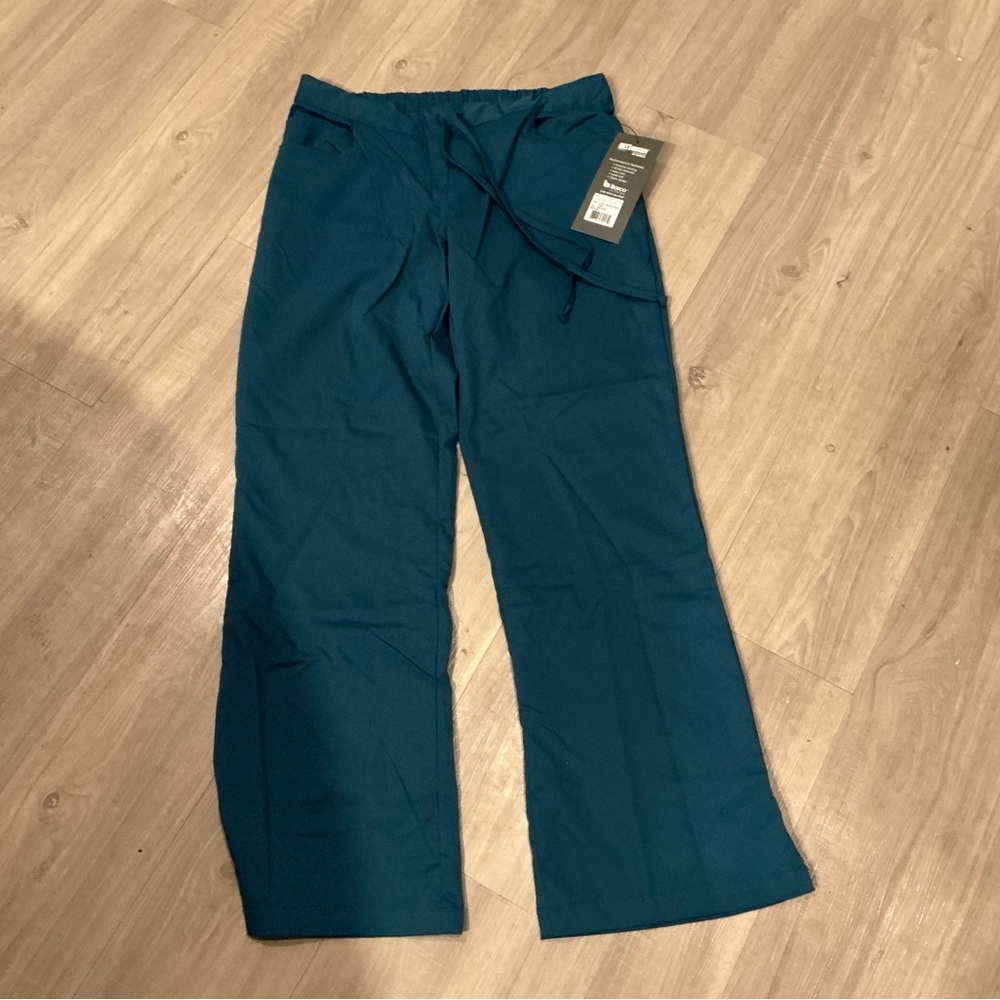 Grey's Anatomy Teal Drawstring scrubs Pants